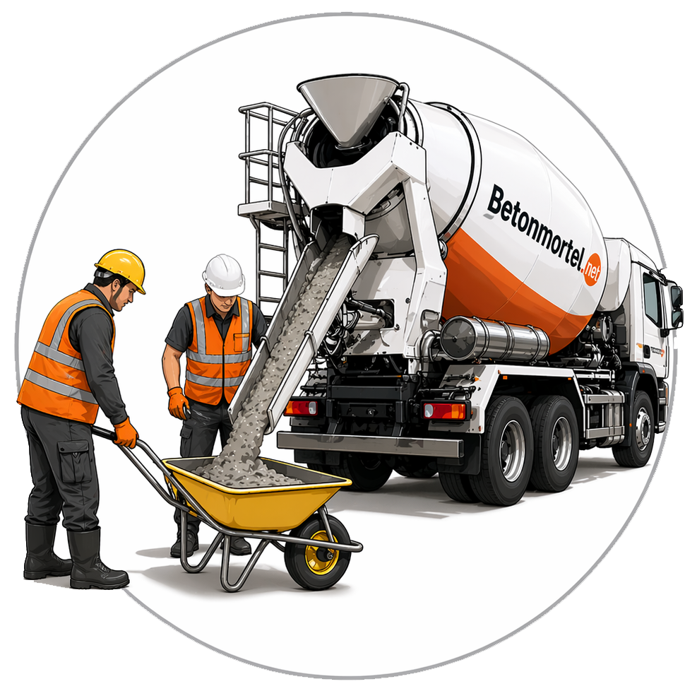 Beton zelf storten